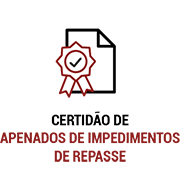 CERTIDÃO DE APENADOS DE IMPEDIMENTOS DE REPASSE
