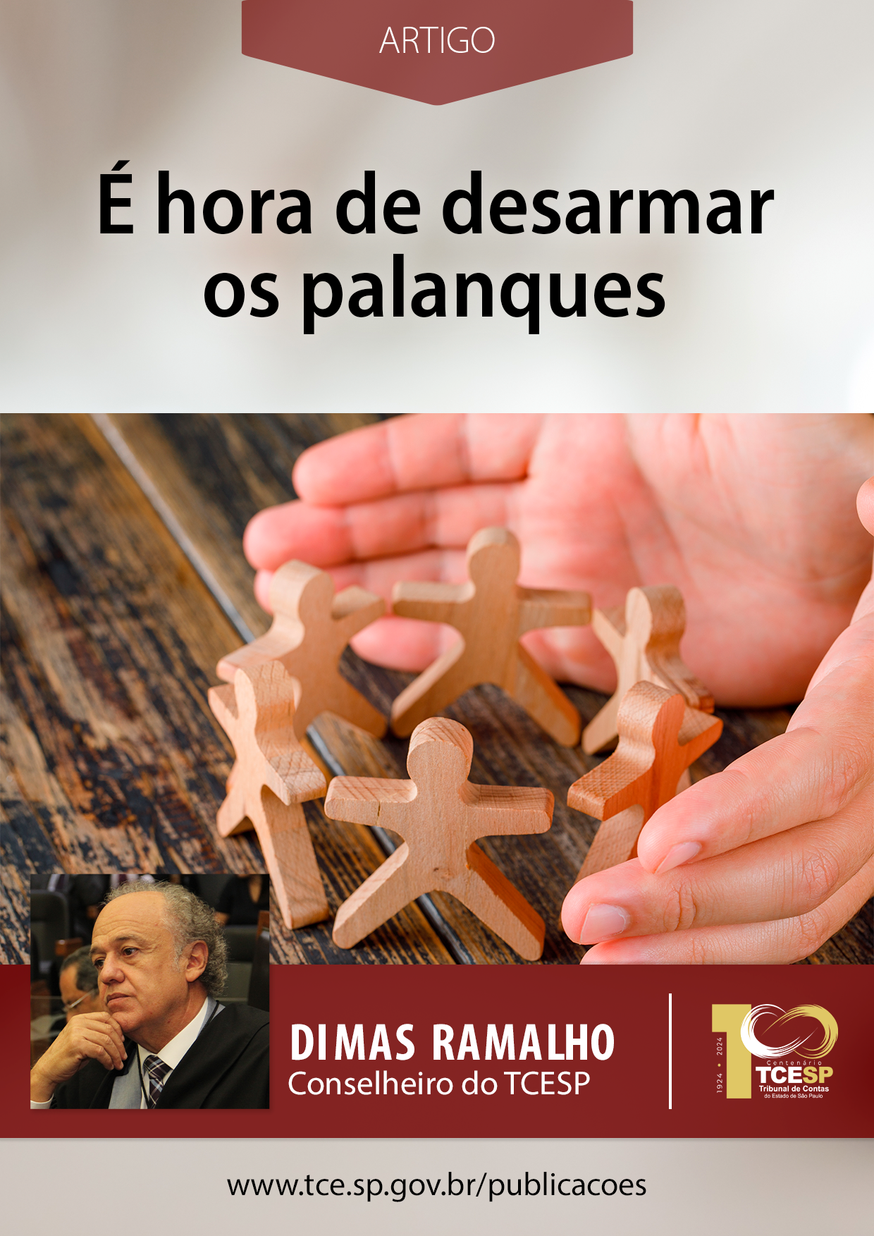 É hora de desarmar os palanques