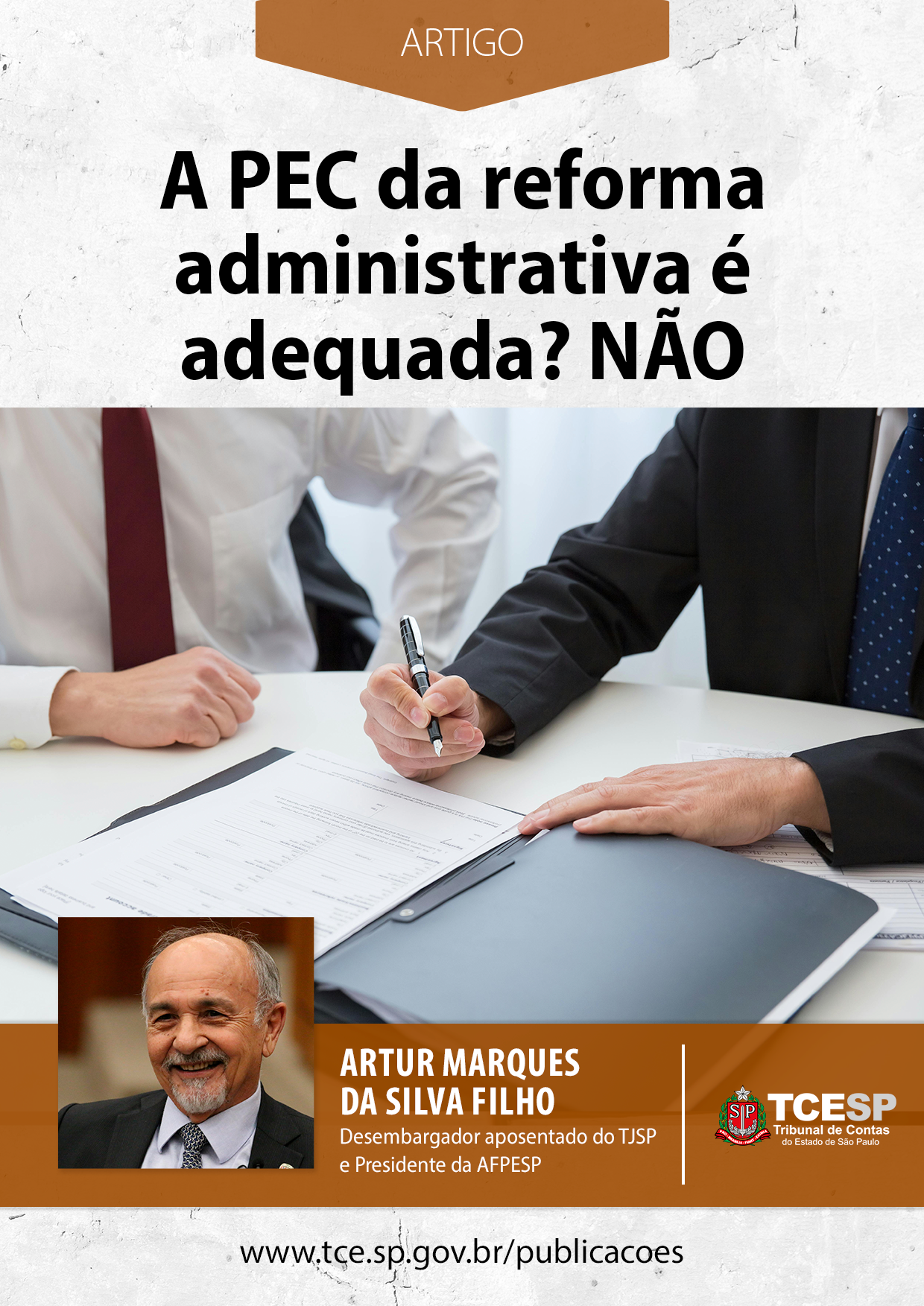 ARTIGO: A PEC da reforma administrativa é adequada? NÃO