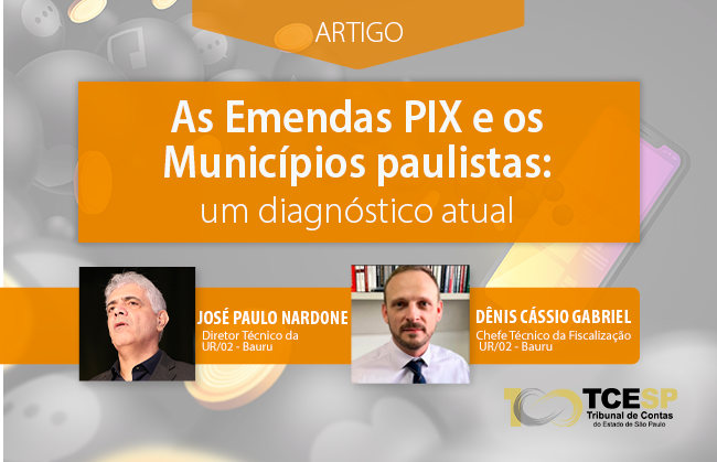 ARTIGO: As "Emendas PIX" e os Municípios paulistas: um diagnóstico atual