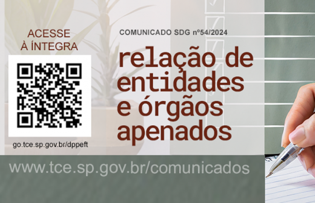 Comunicado - Apenados