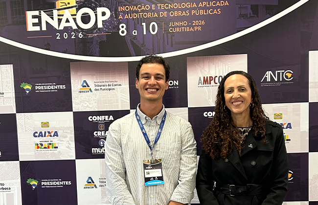 Participação no Encontro Nacional de Auditoria de Obras Públicas em Curitiba (PR)