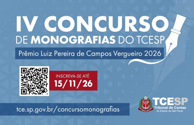 IV Concurso de Monografias do TCESP