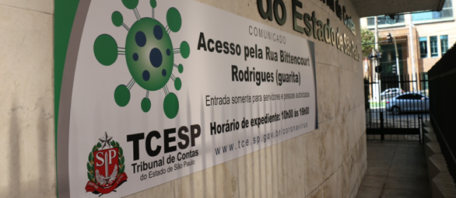 TCE limita acesso à sede e restringe circulação de público