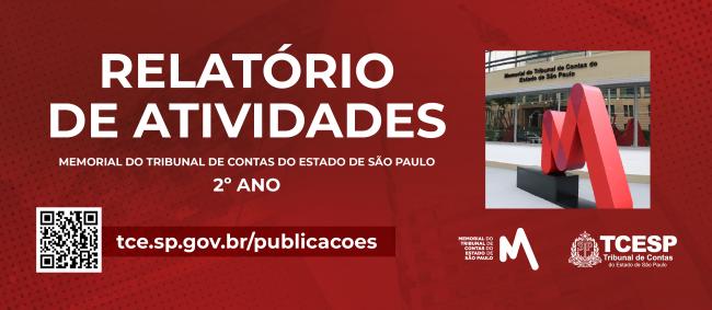 Memorial do TCESP apresenta relatório de atividades do último ano e mostra expansão das ações