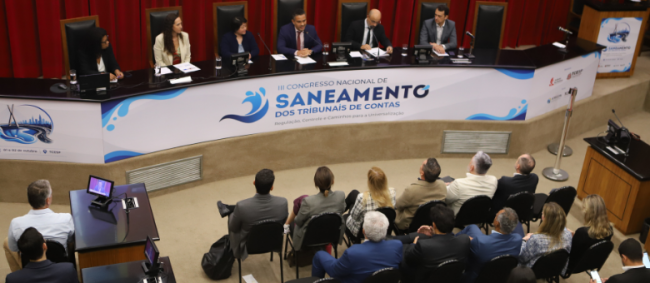 Tribunais de Contas têm papel preponderante para Brasil atingir universalização do saneamento