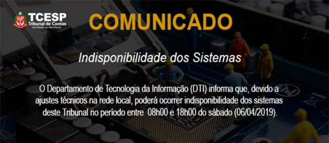 Indisponibilidade dos Sistemas