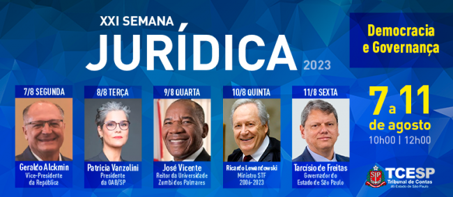 Tribunal de Contas realiza 21ª edição da Semana Jurídica