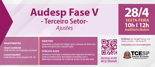  Contratação com Terceiro Setor é tema de capacitação do TCE