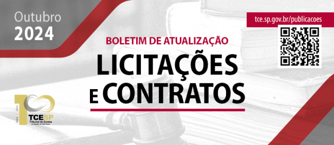 Boletim de Atualização de Licitações e Contratos - Outubro 2024