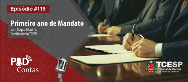 Primeiro episódio do Podcontas 2025 entrevista o Conselheiro-Presidente Roque Citadini