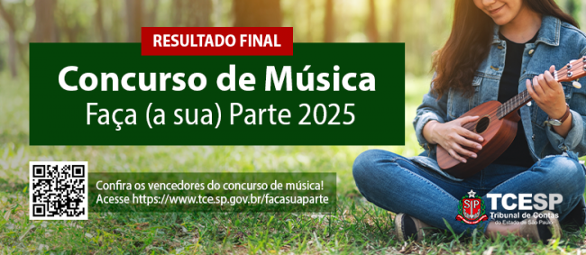 TCESP anuncia vencedores do concurso ‘Faça (a sua) parte”! de 2025