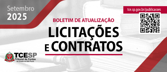 Boletim de Atualização de Licitações e Contratos – Setembro 2025