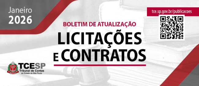 Boletim de Atualização de Licitações e Contratos – Janeiro 2026