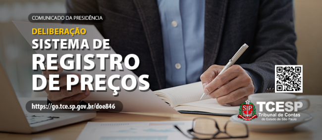 TCESP aprova Deliberação disciplinando o Sistema de Registro de Preços na Administração Pública