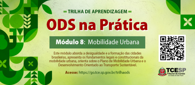 Novo módulo da Trilha de Aprendizagem sobre Objetivos de Desenvolvimento Sustentável está no ar