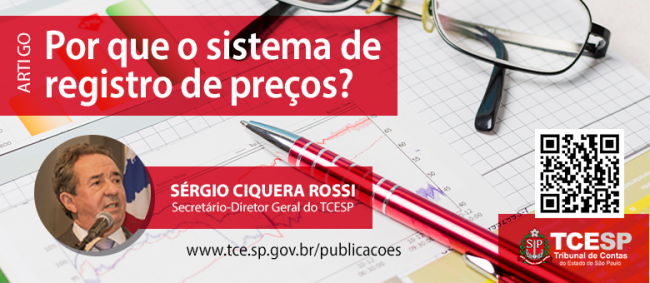 ARTIGO: Por que o Sistema de Registro de Preços?