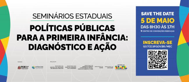 TCE promoverá Seminário Estadual sobre Políticas Públicas voltadas à Primeira Infância 