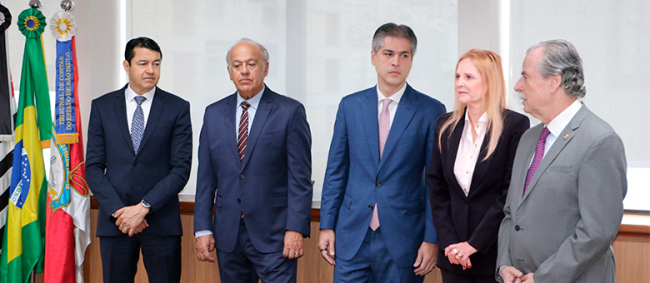 TCESP realiza posse administrativa da Mesa Diretora de 2026