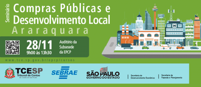 Araraquara recebe seminário sobre compras públicas e desenvolvimento local