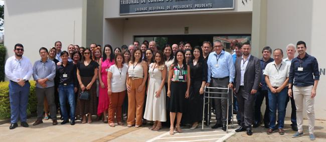 Comitiva do TCESP visita Unidade Regional de Presidente Prudente