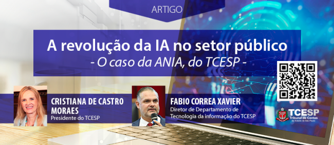 ARTIGO: A revolução da IA no setor público: o caso da ANIA, do TCESP