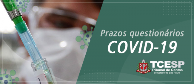 Prazo para apontar gastos com COVID-19 vence dia 7