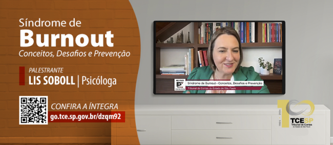 TCE realiza palestra de conscientização sobre a Síndrome de Burnout