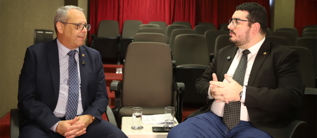 Programa Controle Externo entrevista Secretário-Diretor Geral Germano Fraga Lima