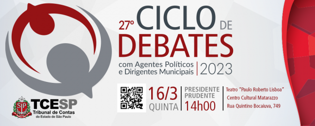 TCESP inicia Ciclo de Debates em Presidente Prudente no dia 16