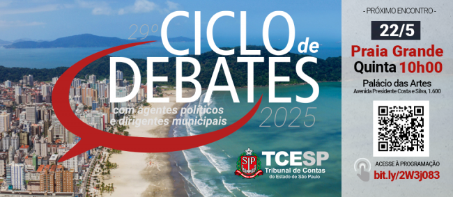 Praia Grande sedia encontro do TCE com gestores da Baixada Santista na quinta