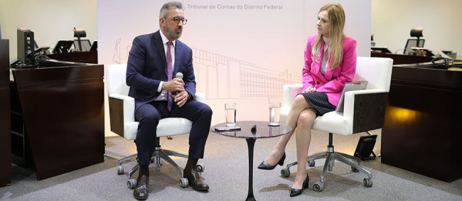 Em Brasília, Corregedora do TCE debate controle externo em mobilidade urbana