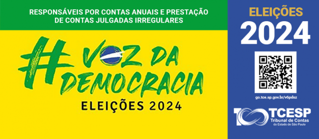 TCESP encaminha lista de responsáveis por contas irregulares à Justiça Eleitoral