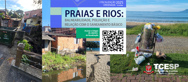 TCESP detecta áreas de moradia irregular em 42% das praias e rios de SP