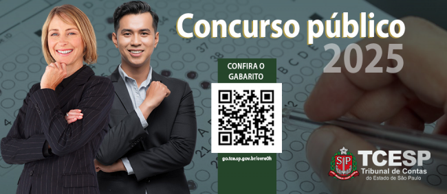 Tribunal de Contas divulga gabarito de concurso para Auditor de Controle Externo