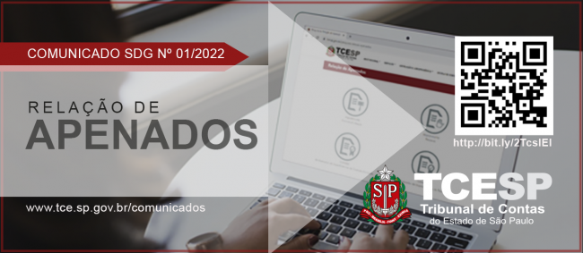 Tribunal de Contas do Estado atualiza relação de apenados
