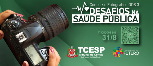 TCE promove concurso fotográfico sobre desafios da saúde pública