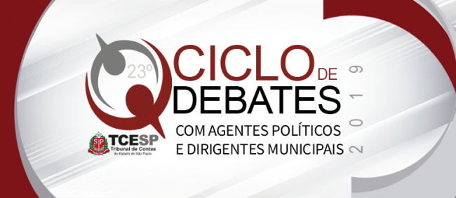 Tribunal de Contas altera horários do calendário da 23ª edição do Ciclo de Debates