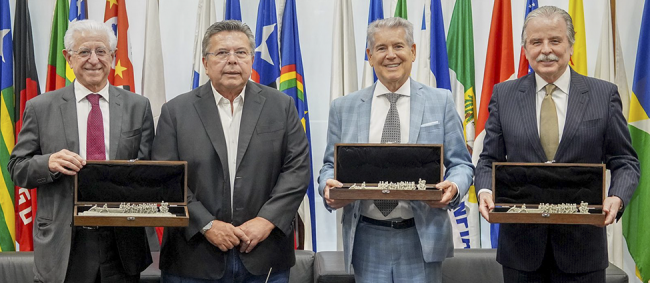 Mesa Diretora participa de agenda com Presidente da Alesp