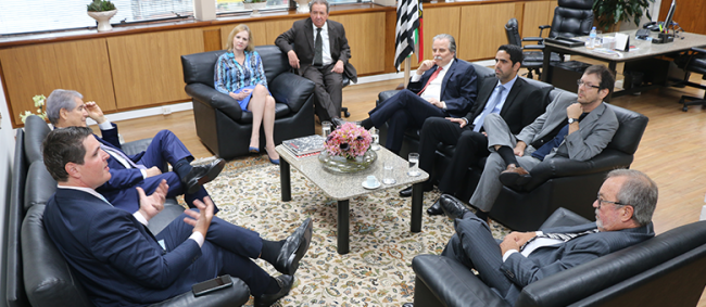 Presidente da Assembleia Legislativa visita Tribunal de Contas