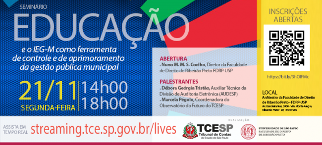 Seminário discutirá uso de indicadores como ferramenta para aprimorar gestão pública