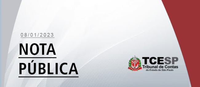 NOTA PÚBLICA - 08/01/2023