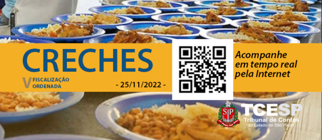 Tribunal de Contas fiscaliza 223 creches em 190 municípios do Estado