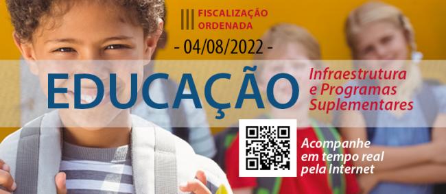 TEMPO REAL: Fiscalização surpresa do TCE vistoria escolas em 319 municípios