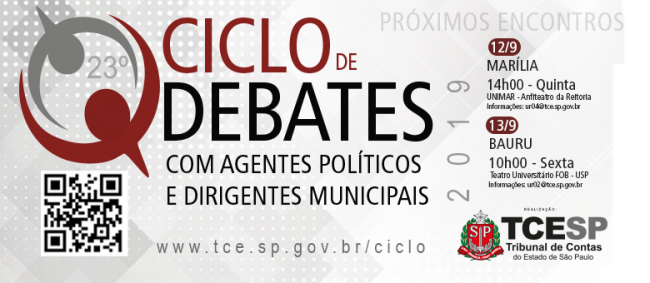 Marília sedia Ciclo de Debates na quinta; Bauru recebe encontro na sexta