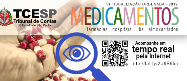 TEMPO REAL: TCE fiscaliza fornecimento de medicamentos em 221 cidades