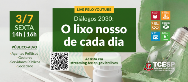 TCESP promove treinamento online sobre gestão de resíduos e sustentabilidade