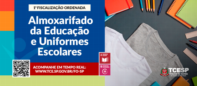Tribunal de Contas realiza fiscalização surpresa em almoxarifados e escolas municipais em todo o Estado de São Paulo
