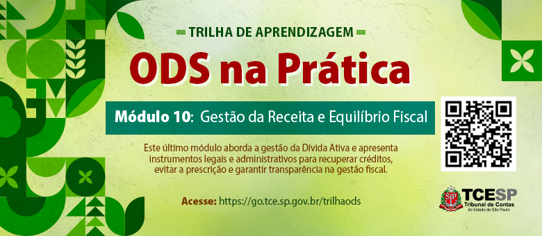 TCESP lança último módulo de Trilha de Aprendizagem sobre os ODS