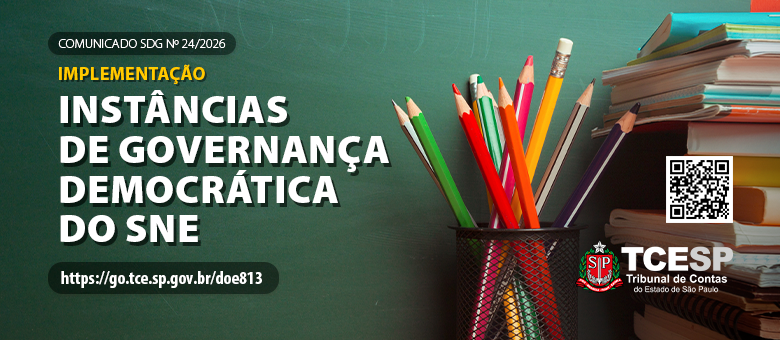 Tribunal de Contas alerta Municípios para a implementação das Instancias de Governança Democrática do Sistema Nacional de Educação 